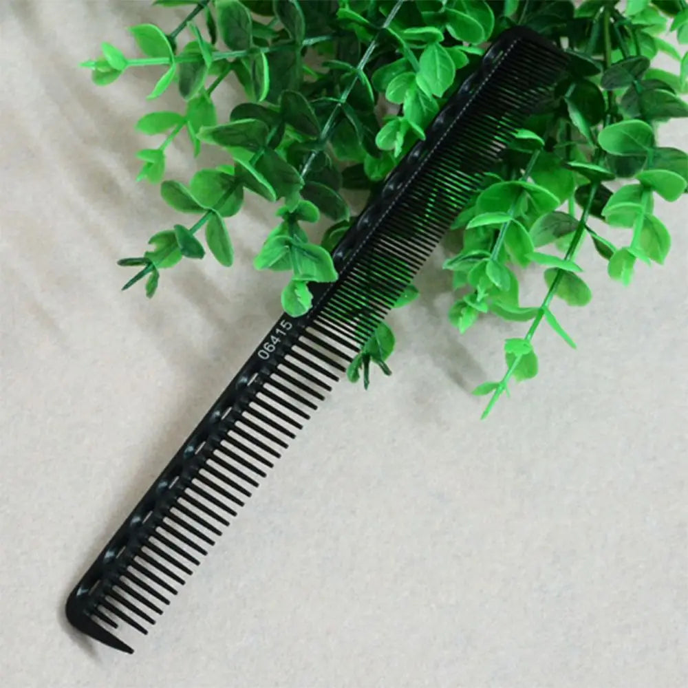 Professional Hair Comb Heat Resistant Medium Cutting Carbon Comb Salon Anti-static Brush Barber Styling Tool