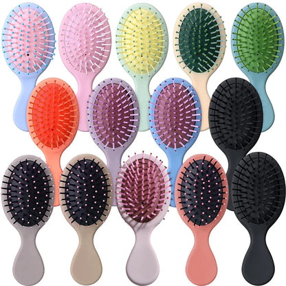 1pcs Mini Detangler Hair Brushes Massager Anti Static Air Bag Hair Comb Wet and Dry Portable Hairbrush Salon Styling Accessories