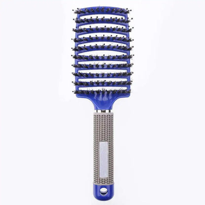 Hair Brush Hair Comb Detangling Hair Brush Bristle&Nylon Women Wet Massage Comb Curly Hairdressing Salon Styling Tools