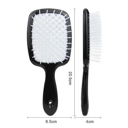 Tangled Hair Comb Detangling Hair Brush Massage Combs Hollow Out Wet Curly Hair Brushes Barber Comb Salon Hair Styling Tools