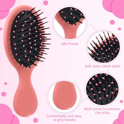 1pcs Mini Detangler Hair Brushes Massager Anti Static Air Bag Hair Comb Wet and Dry Portable Hairbrush Salon Styling Accessories